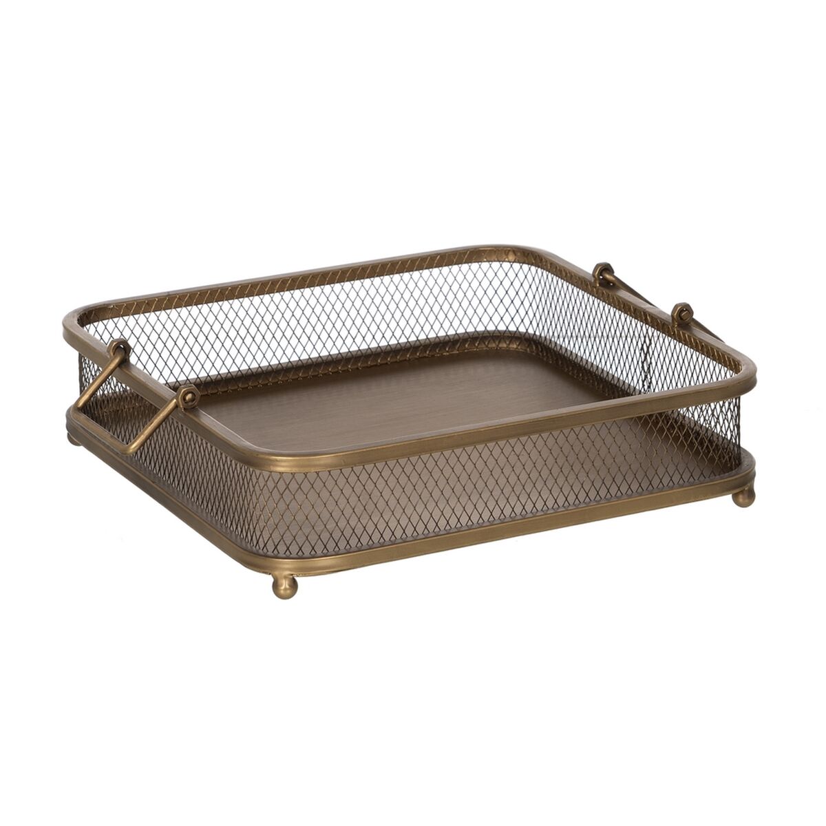 Snackdienblad Gouden Ijzer 40 x 40 x 10 cm